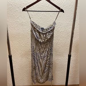 Banana Republic strapless summer dress size medium.